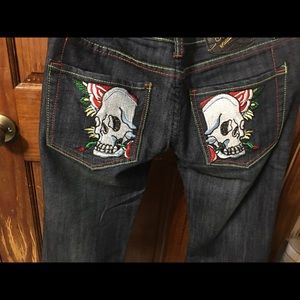 Unique Straight Legged Jeans